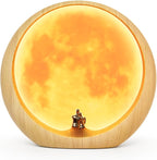 mamre Moon Ambient Light DIY Anniversary Wedding Valentines Day Gift Ideas Art Décor, Love Beneath The Red Moon