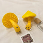 Sensor LED Mushroom Night Light - Plug-in Wall Energy Saving Dream Bed Room Nightlight for Kids Adults Cute Mushroom Lamp Cottagecore Decor for Bedroom, Bathroom, Stairs, Hallway Corridor, Warm Yellow