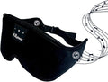 Bluetooth Music Eye Mask Wireless Bluetooth Speaker with Crystal Clear Stereo Cradle Sound, Suitable for Relaxing, Sleeping, and Resting. (Black)