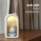 Mipow X Miffy Cool Mist Humidifier - Ultrasonic Quiet Humidifiers, Mini Cute Humidifier with Night Light, 380ml Humidifiers for Bedroom，App-Controlled RGB Light (2.0 Plus-Version) - Blue