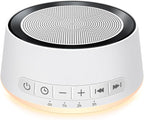 Sound Machine Night Light White Noise Machine with 30 Soothing Sounds 12 Colors Night Light Sleep Machine for Baby Kids Adults Brown Pink Nosie Machine with 32 Volume Levels for Office Home Travel
