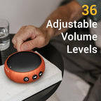 Sound Machine Small White Noise Machine with 30 Soothing Sounds Sleep Machine for Baby Kids Adults Natural Sounds Rain Fan Brown Pink Nosie Machine with 36 Volume Levels for Office Home Travel(Wooden)