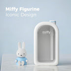 Mipow X Miffy Cool Mist Humidifier - Ultrasonic Quiet Humidifiers, Mini Cute Humidifier with Night Light, 380ml Humidifiers for Bedroom，App-Controlled RGB Light (2.0 Plus-Version) - Blue