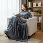 Fleece Blanket Full/Queen - 80x90 Inch Lightweight & Buttery-Soft Throw for Bed, Sofa, Camping | 300GSM Cloud-Touch Microfiber | Cozy Essentials for Travel & Movie Nights, (Alloy)