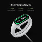 XIAOMI Mi Smart Band 10 (2025) Global Version - 1.72" AMOLED Display | 21 Days Battery Life | Touchscreen, Multi-Sport Tracker, Activity Tracker, Heart Rate Monitor | BT5.4 - (Glacier Silver)