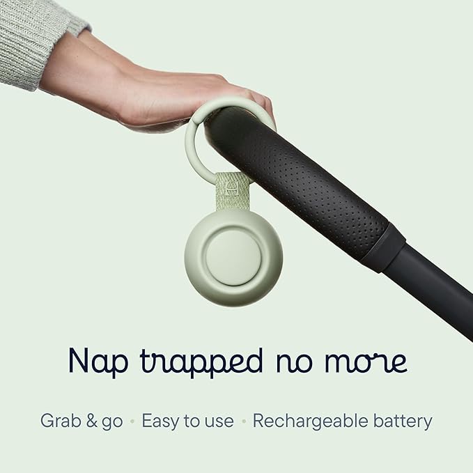 Hatch Go | Portable Sound Machine for Babies and Kids | Sleep Soother | 10 Soothing Sounds | White Noise | Shush | Travel | Registry Gift | Baby Shower | Clips on Stroller | Mint