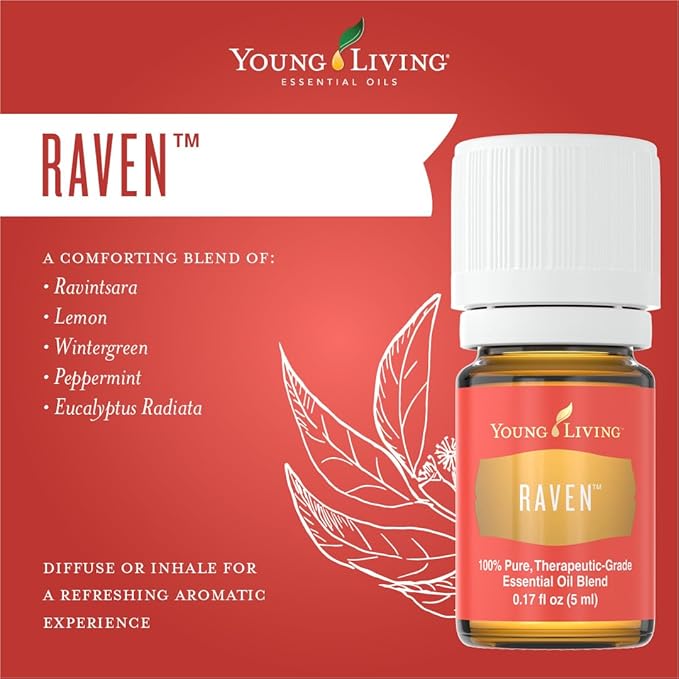 Young Living Essential Oil Blend | Refreshing & Soothing Aroma | 100% Pure Essential Oil for Home, Work, & Personal Use | Cool Minty | 5 ml