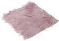PATIKIL 12" Locker Rug, Small Area Rug Mini Faux Fur Rugs Small Locker Carpet Soft Fluffy Tiny Photography Props Square for Nail Photo Tabletop Background Picture Decoration, Purple