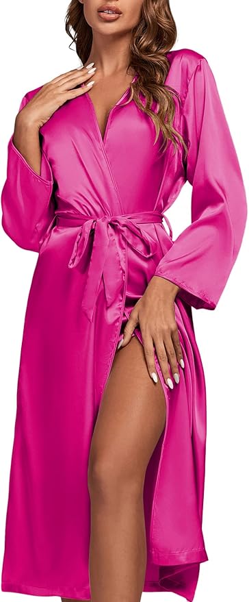 OPOIPIN Women's 3 Piece Pajama Set Sexy Cami Top and Shorts with Robe Sleepwear Loungewear Set