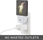 Hummingbird Night Light,Night Lights 0.5W Sleep Friendly for Women/Men Led Night Light Dusk to Dawn Sensor Nightlight for Stairway/Hallway/Kitchen