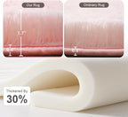 Blivonta Pink Round Rug for Bedroom, 4Ft Fluffy Circle Area Rugs for Living Room, Shag Fuzzy Carpet for Kids Room, Nursery, Dorm, Classroom, Teen, Cute Baby Play Mat Home Decor Aesthetic