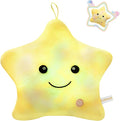 Kids Star Pillow Light Up Stuffed Animal for Girls Decorative Pillows Plushies for Boys Children Teens Adults Gifts on Birthday Christmas Valentines,Twinkle Star Throw Pillow Night Plush Toys