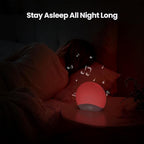 REACHER R7APP Smart Sunrise Alarm Clock with App Control, Custom Wake & Sleep Routines - Multi Sunrise Color, White Noise Sound Machine, Dimmable Display | Night Light, Screen-Free Sleep