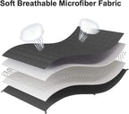 Weighted Blanket 20lbs 80x87 Cooling Breathable Heavy Blanket with Glass Beads for Adult All-Season