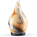 Porseme 280ml Essential Oil Diffuser Glass Color Changing Aroma Air Diffusers Aromatherapy Ultrasonic Cool Mist Humidifier 7 Running Hours Waterless Auto-Off for Sleeping, Yoga, Spa (Jupiter)