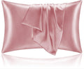 BEDELITE Satin Pillowcase for Hair and Skin, Super Soft and Cooling Similar to Silk Pillow Cases 2 Pack with Envelope Closure, Gift for Women Men(20"x30" Queen Size, Nostalgia)