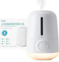 Frida Baby 3-in-1 XL Top Fill Humidifier for Bedroom, Cold & Flu Relief, 6L Tank Cool Mist Humidifier + Diffuser for Large Rooms, Mold Resistant, Nightlight, Auto-Off, Quiet, Essential Oil Diffuser
