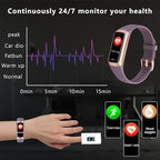 Fitness Tracker with Heart Rate/Blood Oxygen/Sleep Monitor, 20+ Sports Modes Smart Watches for Women/Men, Activity & Step Tracker Smart Watch for Android/iOS Phones
