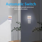 Night Light,Abstract Watercolor Floral Night Lights Plug into Wall Dusk to Dawn Sensor Led Lamp for Women Men,Led Lights for Stairway/Hallway/Bedroom,0.5W