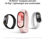 XIAOMI Mi Smart Band 10 (2025) Global Version - 1.72" AMOLED Display | 21 Days Battery Life | Touchscreen, Multi-Sport Tracker, Activity Tracker, Heart Rate Monitor | BT5.4 - (Glacier Silver)