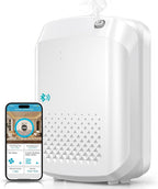 XEITIN Waterless Essential Oil Diffuser 3000 Sq.Ft Coverage for Large Home Hotel Office, 400ml Cold Air Scent Machine, Bluetooth App Control, No-Noise Aroma Diffuser Wall Mount Gift for Mom for Her