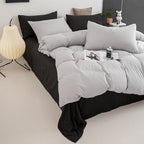 Luxlovery Silver Grey Comforter Set California King Light Grey Bedding Comforter Set Cal King Size Women Men Light Gray Bedding Set Soft Solid Men Women Bedding Set Comforter Cal King