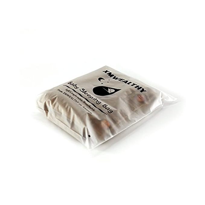 XMWEALTHY Newborn Baby Wrap Swaddle Blanket Knit Sleeping Bag Receiving Blankets Stroller Wrap for Baby Coffee 0-6 Month