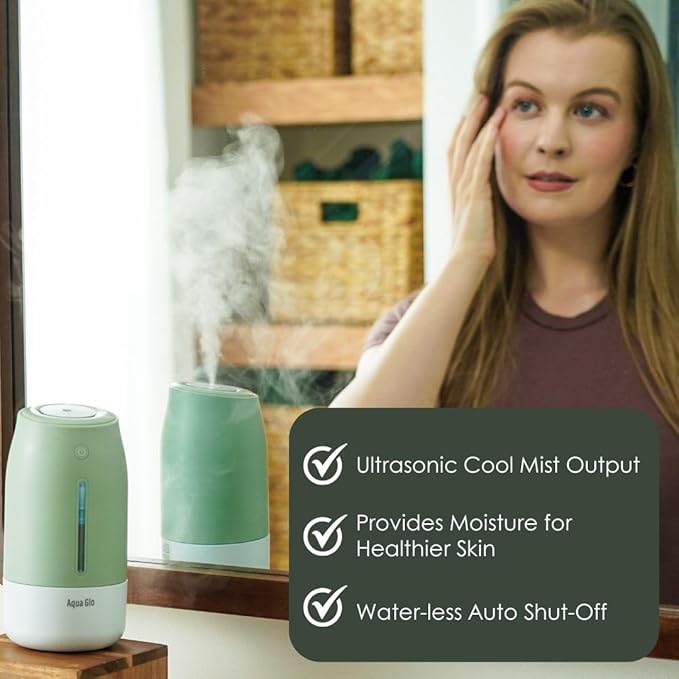 AG250HUM-V2-S Personal Humidifier, Silver