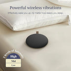 ANJANK Super Loud Alarm Clock with Wireless Bed Shaker, Vibrating Dual Alarm with Light Wake Up for Heavy Sleepers & Hearing Impaired, 9-Color Night Light, 5 Sounds, 0-100% Dimmer, USB Charger