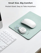 FOXFINE Portable Sound Machine, Travel White Noise Machine with 30 Soothing Sounds, Timer & Memory for Sleeping, Baby, Adults, Blue