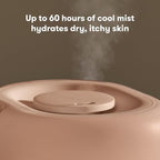 Frida Baby 3-in-1 Cool Mist Humidifier for Large Rooms, Top Fill Humidifier for Bedroom, Allergy Relief, 60 Hour Runtime + Nightlight, Auto Shut-Off, Quiet, Carry Handle, Essential Oil Diffuser
