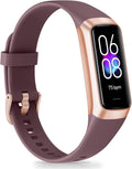 Fitness Tracker, Activity Trackers with 24/7 Heart Rate, Blood Oxygen Blood Pressure Sleep Monitor, Step Counter with 1.1" AMOLED Touch Color Screen, Calorie Pedometer Health Smart Watch for Women Men