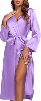 OPOIPIN Women's 3 Piece Pajama Set Sexy Cami Top and Shorts with Robe Sleepwear Loungewear Set