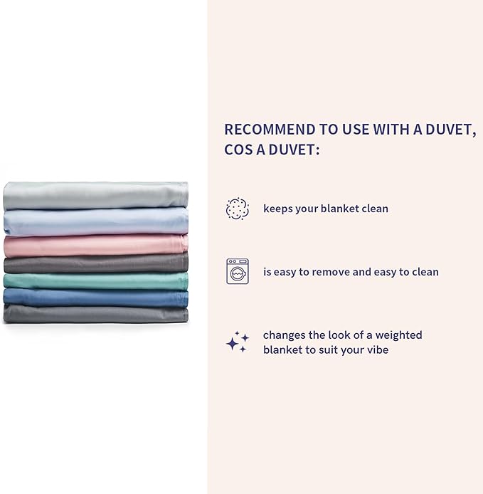 YnM 17lbs Weighted Blanket for Adults, Breathable Heavy Bed Throw Blanket with Cooling Glass Beads for All Season Use, Ideal for One Person of 160lbs (60x80 Inches, Queen Bed, Dark Grey)