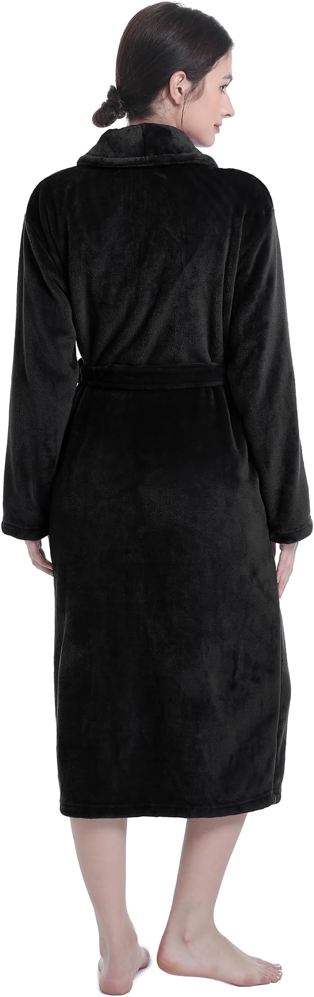 Plush Soft Robes for Women, Premium Fleece Womens Robe Cozy Warm Bathrobe