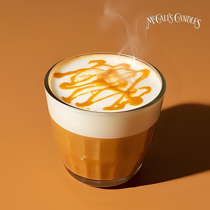 McCall’s Candles | Butterscotch Latte | Scented Wax Melt | Rich Butterscotch, Warm Vanilla & Espresso | 6-Piece Break-Apart Bar | 12–24 Hours Per Wedge | Poured in the USA | 5.5 oz