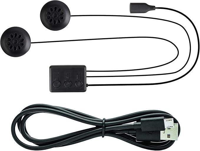 LC-dolida Bluetooth Control Module with Sponge Cushion for Sleep Headphones Bluetooth Headband Headphones Bluetooth Sleep Mask Sleeping Headphones with USB Cable Included