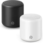 Dreamegg Sound Machine - Portable Sound Machine for Baby%Adults, 16 Soothing Sounds, Timer, Travel Mini White Noise Sound Machine for On-The-go Home Baby Shower Registry Gift, 2 Pack, White&Black