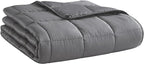 Weighted Blanket 20lbs 48"x72" Cooling Breathable Heavy Blanket Microfiber Material with Glass Beads for Adult All-Season Summer Fall Winter Soft Thick Comfort