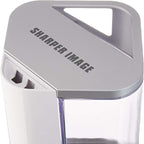 Sharper Image UHS1-SI Ultrasonic Cool Mist Humidifier, 1 Gallon, 2 Settings, Auto Shut-Off, Illuminated Touch Control, Low Water Indicator, Easy Fill Tank, 1.0 Gallon, Ash Woodgrain
