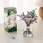 COCODOR Lavender Reed Diffuser/April Breeze/6.7oz/1Pack / Home Fragrance Scent Essential Oil Stick Diffuser for Bedroom Bathroom Home Decor for Women