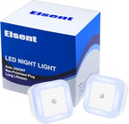 [Pack of 2] Bright Green Night Lights, Plug Into LED Wall Lights with Auto Light Sensor