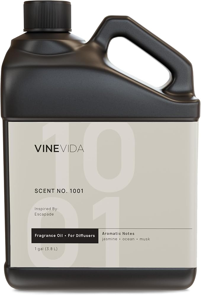 VINEVIDA (128oz) Hotel Fragrance Collection Diffuser Oil - Home Scents Inspired by Ritz Carlton - Cold Air Essential Oil No.1001