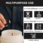 Folkulture Essential Oils Set for Men for Diffuser | Set of 6 Home Fragrance Oils | Oud, White Musk, Tobacco, Sandalwood & Leather Wood | Aromatherapy Gift Set for Men