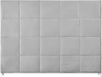 TONGDADA Kids Weighted Blanket | 40''x60'',10lbs | for Child Between 80-125 lbs | Premium Cotton Material with Glass Beads | Light Grey