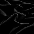 Cottonight Black Velvet Comforter Set King - Flannel Bedding 3 Piece Set, Plush Fluffy Blanket Quilts, Modern Winter Warm Thick Soft Solid Bedding