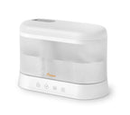 Crane 0.5 Gallon Top Fill Cool Mist Humidifier & Essential Oil Diffuser, Whisper-Quiet, 15-Hour Run Time, Night Light, Small Room Air Humidifier, Perfect For Office, Bedroom or Nursery