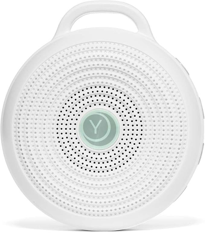 Yogasleep Rohm Portable White Noise Sound Machine, 3 Soothing Natural Sounds with Volume Control, Sleep Therapy For Adults, Kids & Baby, Noise Cancelling for Office Privacy & Meditation, Registry Gift