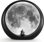 mamre Super Moon Lamp Dimmable Nightlight Unique Gift for Him/Her-Snguule Lovers Sitting Under The Super Moon