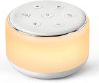 FamiSym White Noise Sound Machine Baby for Sleeping with Night Light – 34 Soothing Sounds, Rechargeable White Noise Machine for Kids Adults, Portable Lullaby Sleep Machine Baby Soother Home Travel